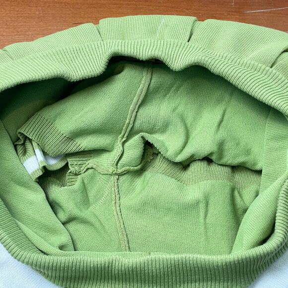 Daisy Sage Green Pleated Mini Skirt Women’s Large Preppy Tenniscore Knit Skort - Picture 11 of 11